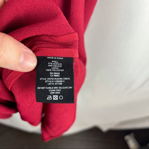 NWT Theory Rosina Crepe Dress - Picture 5 of 8